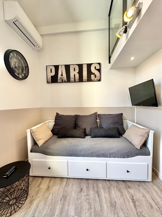 Studio Avec Clim A 100M Plage - 15Min Centre Ville Νίκαια Εξωτερικό φωτογραφία