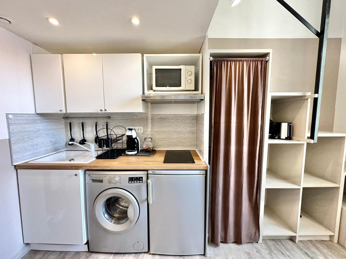Studio Avec Clim A 100M Plage - 15Min Centre Ville Νίκαια Εξωτερικό φωτογραφία